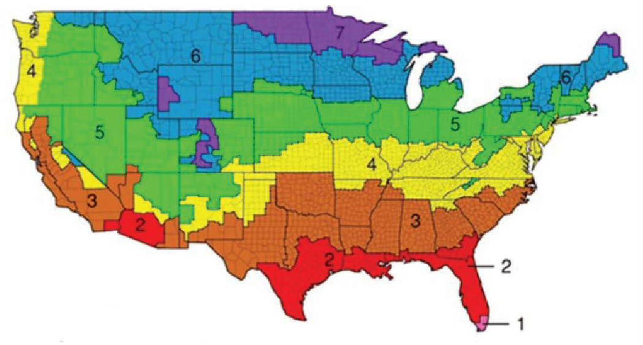 US Climate Zones